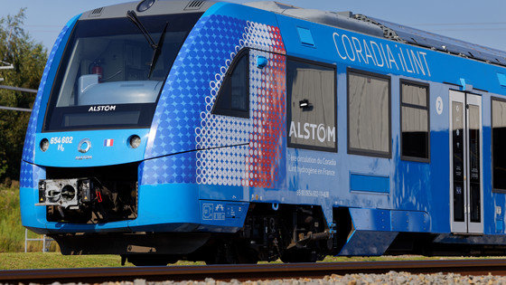 Le train à hydrogène Coradia iLint d’Alstom circule pour la première fois en France